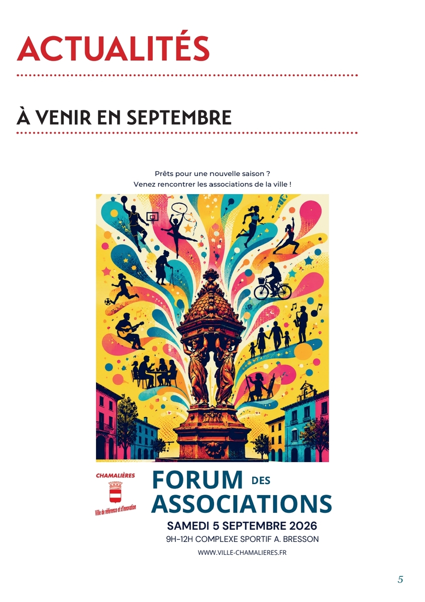 Forum des associations de Chamalières 2026